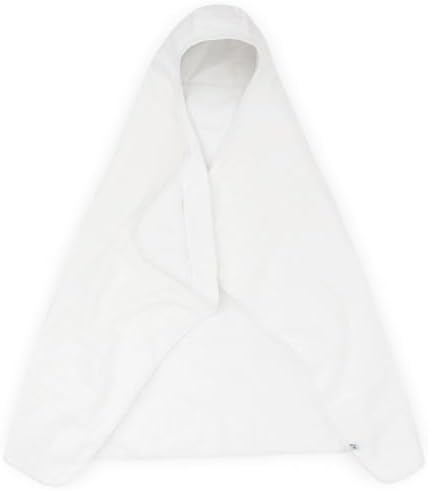 Little Unicorn Hooded Bath Towel for Kids White