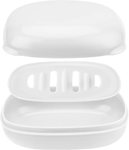 Generic Soap Holder with Lid 1_pack White