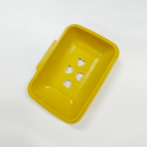 STYLISH MINIMALIST TRANSPARENT soap DISH WITH DRAINAGE