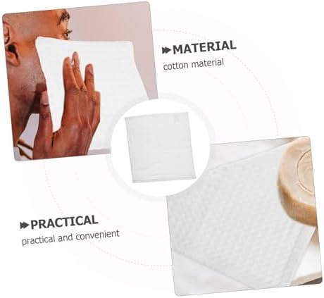 Face Towels vs Hand 2-Piece White Bulk Match Handpaper vs Cotton
