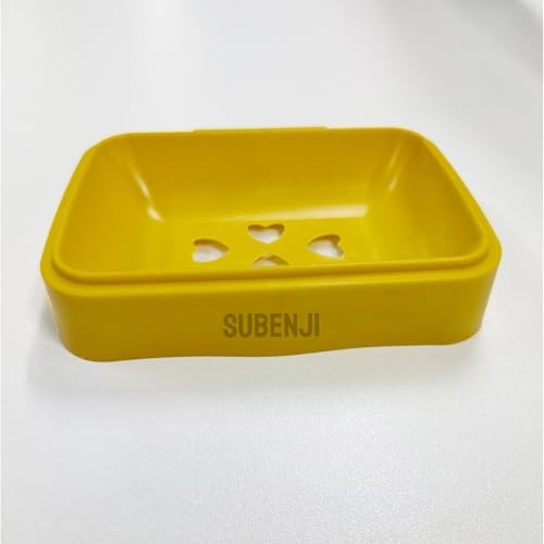 STYLISH MINIMALIST TRANSPARENT soap DISH WITH DRAINAGE
