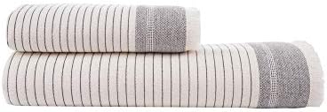Olive Linen bliss Turkish towel set