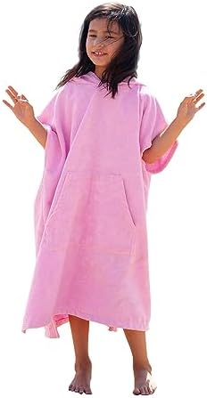 MissShorthair Microfiber headed Hooded Beach Towel for Kids
