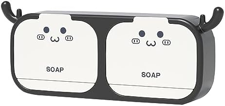 Organize Your Bathroom with Yonodrixers Cartoon Deer Horn Soap Holder