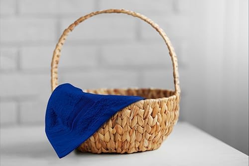 Premium Hand Towels for Home Gym and Spa Royal Blue