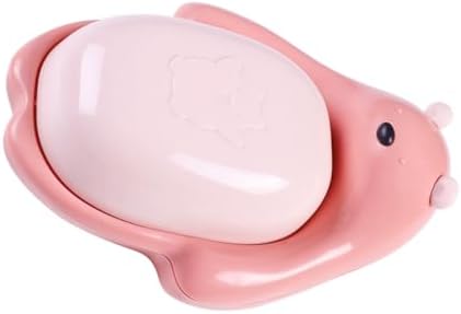 Dual-Use Kitchen Bathroom Soap Holder with Drainage for Kids