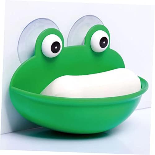Frog-Shaped Soap Storage Rack for Kids Bathrooms