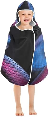 Wild Snake Kids Hooded Towel - Little Kids