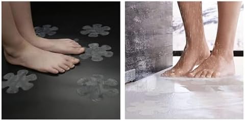Anti-Slip Shower Stickers Black