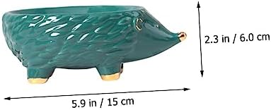 Adorable Hedgehog Ceramic Soap tray for Bathroom and Kitchen