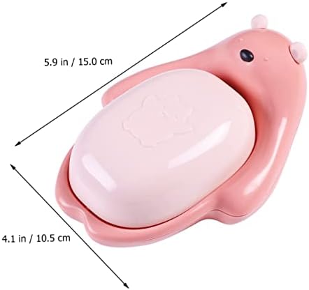 LIFKOME Double Soap Holder with Drain Design