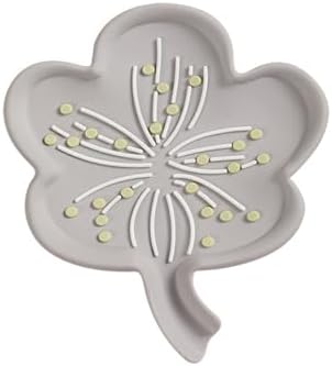HEVOY Silicone Soap Dish Self-Draining with Drain Soft Practical