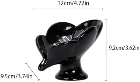 Cute Ceramic Leaf-Shaped Soap Dish