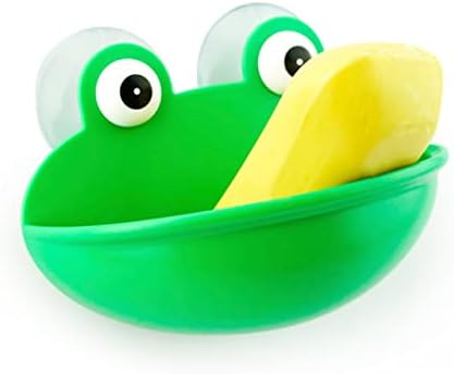 Frog-Shaped Soap Storage Rack for Kids Bathrooms