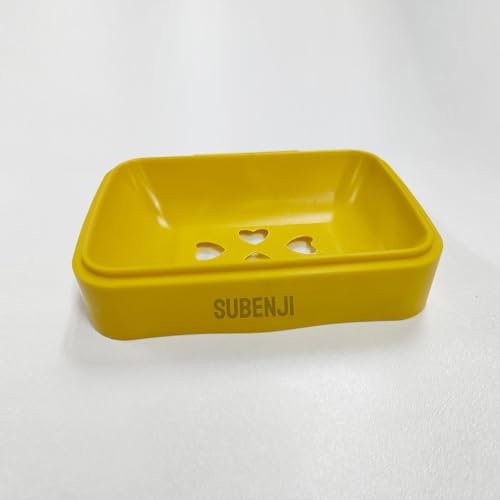 STYLISH MINIMALIST TRANSPARENT soap DISH WITH DRAINAGE
