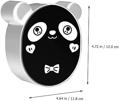 SHOWERORO Panda Wall-Mounted Soap Holder 2PCS for Bathroom Kitchen