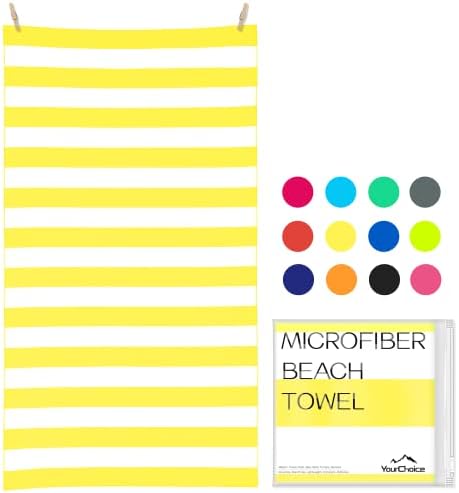 Your Choice Microfiber Quick Drying Beach Towel for Adults and Kids