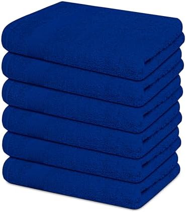 Premium Hand Towels for Home Gym and Spa Royal Blue