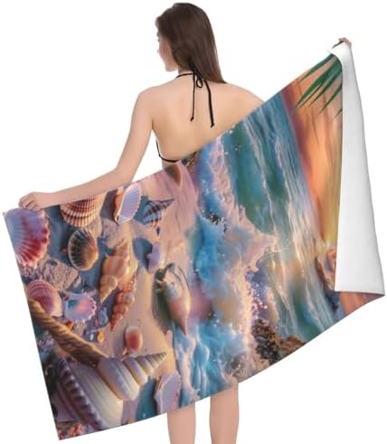 VANZEV TROPICAL SEASCAPE BEACH TOWEL