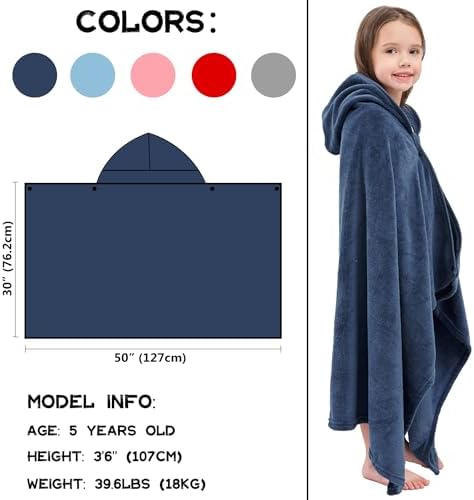 Premium Soft Kids Fleece Bath Towel