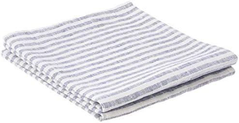 Indigo Linen Towels Set for Fast Drying