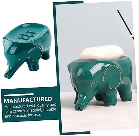 Stylish Elephant Soap Holder for Bathroom Kitchen