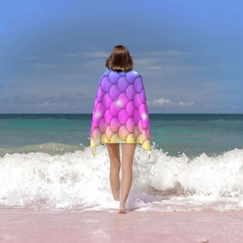 Quick Drying Microfiber Beach Towel for Adults Kids