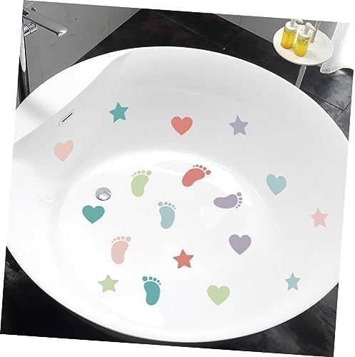 Cartoon Bathfloor Stickers for Kids No Tools Required