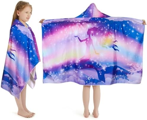 Towel Amigo Mermaid Hooded Towel