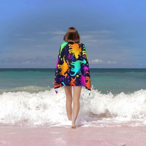 Voohddy Dino Beach Towel