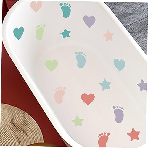 Cartoon Bathfloor Stickers for Kids No Tools Required