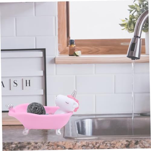Adorable Unicorn Soap Holder for Kids Home Bathroom