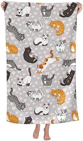Safe Soft and Super Absorbent Beach Towels Large 52x32 inches
