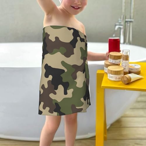 Simple Beach Towel for Kids Soft Absorbent