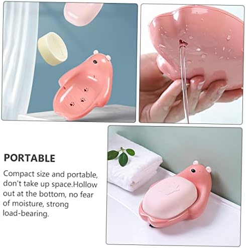 LIFKOME Double Soap Holder with Drain Design
