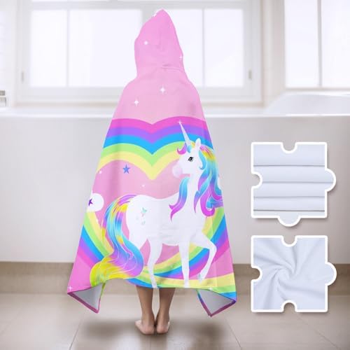 Adorable Kids Bath Towels for Ages 4-8