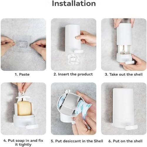 Durable 3-Level Bar Soap Grinder for Home Kitchen