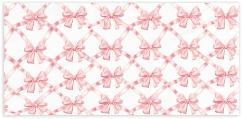 Coquette Preppy Bow Beach Towel
