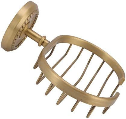 Brilliantly Crafted Antique Copper Soap Shell for Easily Organizing Bathrooms