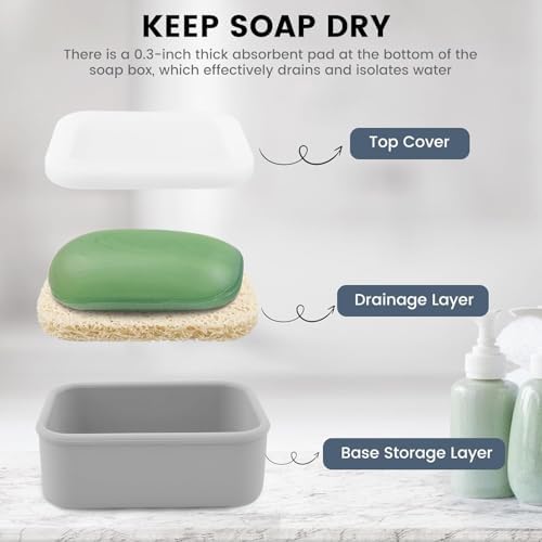 Travel Soap Case Leak-Proof