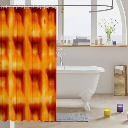 Perfect Chocolate Chip Bath Curtain for Kids