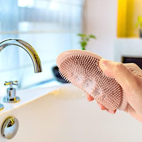 3Pack Silicone Soap Dishes Eco-Friendly Dual-Purpose for Bath Kitchen