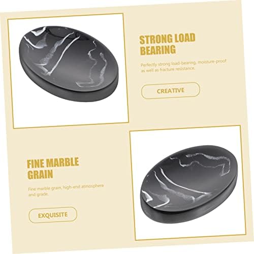 Ciieeo Nordic Style Resin Soap Dish for Bathroom Kitchen
