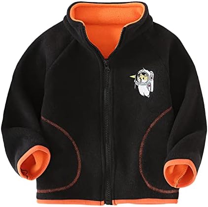 Baby Clothes Classic Kids Graphic Tops Fleece Jacket Windbreaker