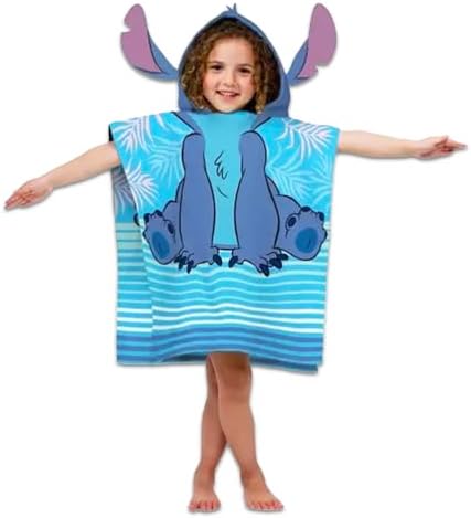 GIRLfriends Lilo and Stitch Hooded Towel Set with Stickers