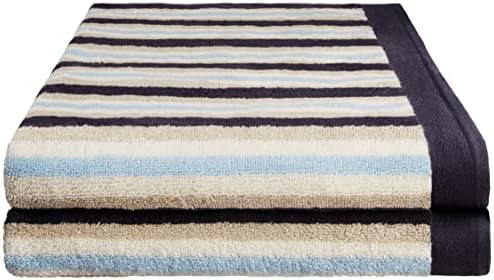 Luxurious Stripes Bath Towel Set
