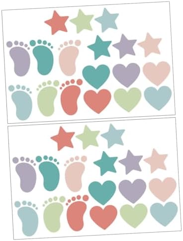 Cartoon Bathfloor Stickers for Kids No Tools Required
