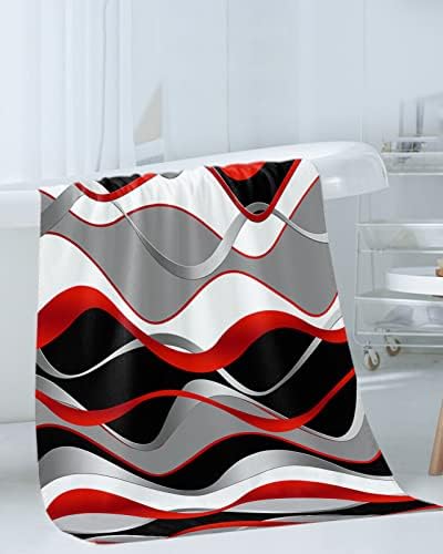 Multi-Use Geometric Bath Towel Set