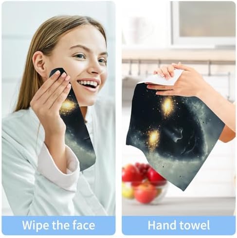 Glowing Eyes Washcloth Set