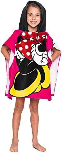 Soak and Snuggle Disney Minnie Mouse Hooded Poncho